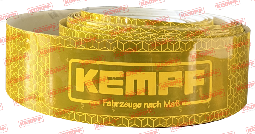 139337 Kempf Konturmarkierung, gelb, 55mm, für Festaufbauten